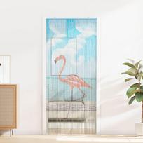 Kenkėjų Durų Užuolaida multicolor 200 x 90 cm Bambukas