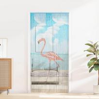 Kenkėjų Durų Užuolaida multicolor 200 x 100 cm Bambukas