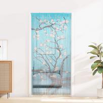 Kenkėjų Durų Užuolaida multicolor 200 x 100 cm Bambukas