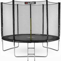 Lauko batutas su apsauginiu tinklu Outtec 244cm Jump Outside Net -Black (Pristatymas: 1-2 d.d.)