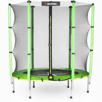 Lauko batutas su apsauginiu tinklu Outtec 140cm Mini Jump Outside -Green (Pristatymas: 1-2 d.d.)
