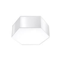 Prekė su pažeista pakuote. Šviestuvas lubų Sollux Sunde 11, E27, 2 x 60 W, balta sp.