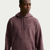 Nike Solo Swoosh Men's Pullover Hoodie Tattoo/ White - Dydis S (HV1082-502 Džemperiai)