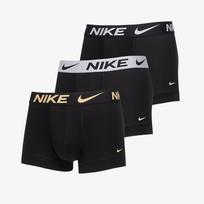 Bokserki Nike Trunk 3-Pack Black - Dydis XL (0000KE1156-U9W Šortai)