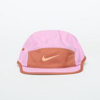 Nike Fly Dri-FIT Unstructured Swoosh Cap Lt Magenta/ Dusty Peach/ Orange Frost - Dydis S/M (FB5624-503 Kitos kepurės)