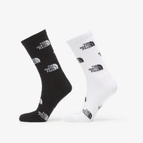 The North Face Everyday Crew Sock Logo 2-Pack TNF Black/ TNF White/ Outlet C - Dydis L (NF0A8BRBKY41 Kojinės)