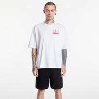 Jordan Flight Men's T-Shirt White/ University Red - Dydis M (IF3116-100 Marškinėliai)