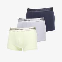 Bokserki Calvin Klein Trunk 3-Pack Green - Dydis M (LV00NB4575 4XR Šortai)