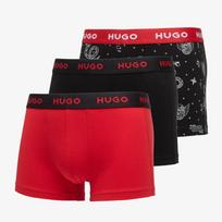 Bokserki Hugo Boss Trunk 3-Pack Design Multicolor - Dydis M (50532550-980 Šortai)