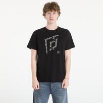 Horsefeathers Cube T-Shirt Black - Dydis M (SM1416A Marškinėliai)