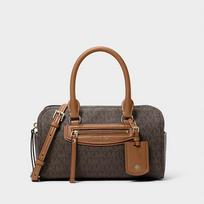 Michael Kors Jet Set Travel Extra-Small Signature Logo Duffel Crossbody Bag Brown/ Acorn (32S6GTVC0B 252 Krepšiai)