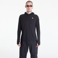 Nike ACG "Solar Chase" Men's Dri-FIT UV Long-Sleeve Hooded Top Black/ Black/ Summit White - Dydis S (IF9473-010 Marškinėliai)