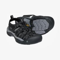 KEEN Newport Black/ Steel Grey - Dydis 49 (10012303KEN01 Laisvalaikio batai)
