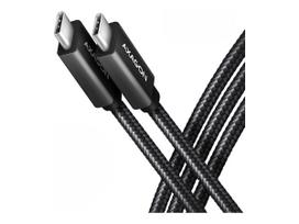AXAGON | SPEED + USB-C, USB 20Gbps Cable, 0.5 m | BUCM32-CM05AB | USB Type-C to USB Type-C