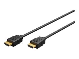 Goobay 60627 High Speed HDMI Cable with Ethernet, 4K/60Hz, Black | HDMI | 15 m