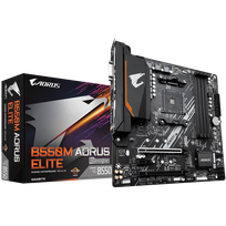 Gigabyte | B550M AORUS ELITE 1.0 | Processor family AMD | Processor socket AM4 | DDR4 DIMM | Memory slots 4 | Number of SATA con