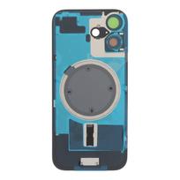 Galinis baterijos dangtelis su kameros stikliuku, magneto žiedu, metaline plokštele skirtas iPhone 17 - OEM