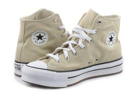 Converse A06344C CTAS EVA Lift Hi Nutty Granola laisvalaikio batai – platforma ir ikoninis siluetas