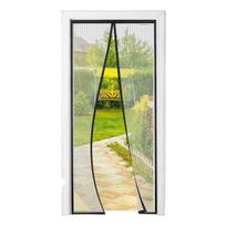 Magnetinis Tinklelis Nuo Uodų Balkono Ir Terasos Durims Design4Door, Juodas, 105 X 220 Cm, 105x220 cm