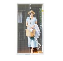 Wzlxcxxy magnetinis tinklelis nuo uodų durims, baltas, 80×210 cm