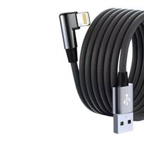 Greito įkrovimo MFi USB laidas iPhone,  Juoda