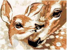 Piešimo rinkinys pagal skaičius Bambi 30x40