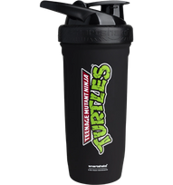 SmartShake Reforce Stainless Steel TMNT Classic Logo, Black, 900 ml