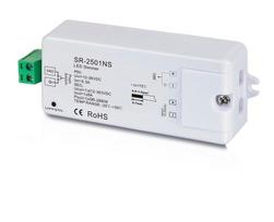 LED juostų valdymo sistemos imtuvas 12-36V 1X8A SR-2501NS