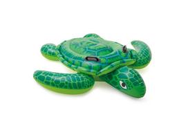Pripučiamas plaustas Intex Turtle. žalias. 150 cm x 127 cm