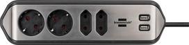 Buitinis ilgintuvas BRENNENSTUHL. 4 vt. 2USB. 2m