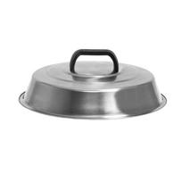 Nerūdijančio plieno kepimo dangtelis Char-Griller burgeriams, griliui