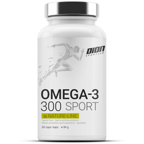 DION SPORTLAB, OMEGA-3 300, 60 kapsulės