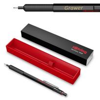 Rotring 600 0,7 Black Automatinis pieštukas su graviravimu