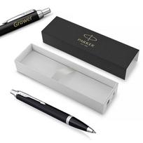 Parker IM Essential Matte Black CT Tušinukas su graviravimu