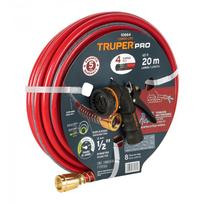 Laistymo žarna 1/2" (13 mm), 20m ir daugiafunkcinis pistoletas Truper
