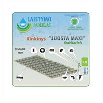 Lašelinio laistymo rinkinys „Juosta Maxi“ gravitaciniam slėgiui
