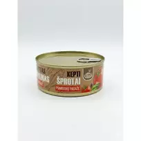 Kepti šprotai pomidorų padaže BANGA, 240 g