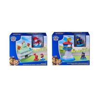 PAW PATROL mini žaidimų rinkinys Chase Adventure Tower / Marshall Fire Rescue, asort., 6075209