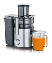 Severin Juicer ES 3570 (stainless steel/black, 800 watts, 1.1-liter juice container)