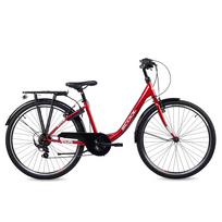 S´COOL Youth bicycle S'COOL chiX, 26" Red/White
