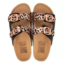 Šlepetės, moteriškos, leopardo rašto, 39 dydis