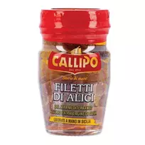 Ančiuvių filė alyvuogių aliejuje CALLIPO, 75 g