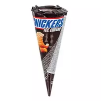 Ledai vafliniame kūgelyje SNICKERS, 110 ml