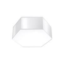 Prekė su pažeista pakuote. Šviestuvas lubų Sollux Sunde 11, E27, 2 x 60 W, balta sp.