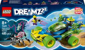 Prekė su pažeista pakuote. Konstruktorius LEGO® DREAMZzz Mateo ir Z-Blob lenktyninis veiksmo automobilis 71491, 485 vnt.