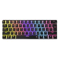 Mechaninė klaviatūra White Shark ASHIKO-2 61 klavišų RGB mini