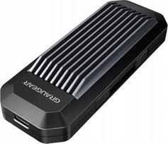 Išorinio kietojo disko dėklas Graugear G-m202-ac-10g Išorinė M.2 Ssd Dėžutė, Usb-c, Juoda