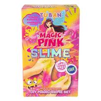 Šlykštuko - gleivių gamybos rinkinys Tuban Magic Pink Slime, rožinė sp.