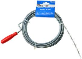 Kanalizacijos valymo lynas Geko Drain Auger, 5 m