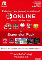 Nintendo Switch Online 12 Month Individual Membership + Expansion Pack eShop Key SWITZERLAND